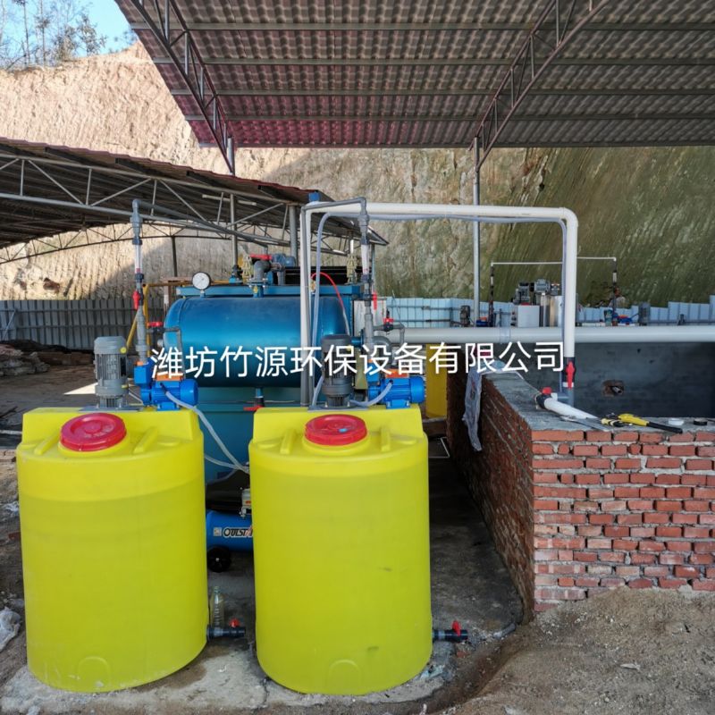 江西贛州豬場糞尿污水處理系統 氣浮機設備竹源供應